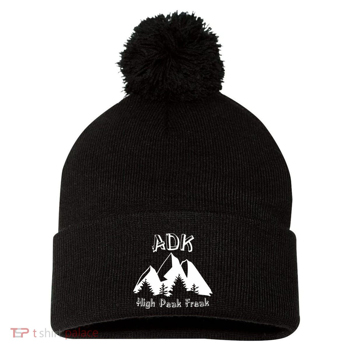 Adirondack High Peak Freak Pom Pom 12in Knit Beanie