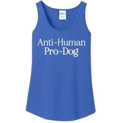 Anti Human Pro Dog Ladies Essential Tank