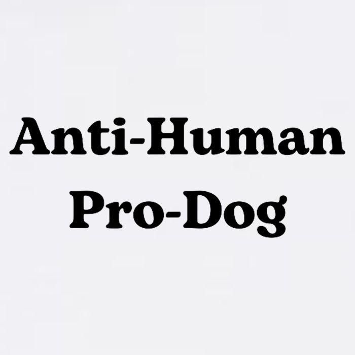 Anti Human Pro Dog Funny Pet Dog Lovers Premium T-Shirt
