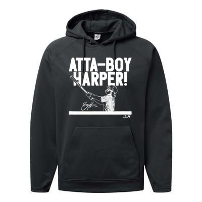 Attaboy Harper Philadelphia Baseball Performance Fleece Hoodie