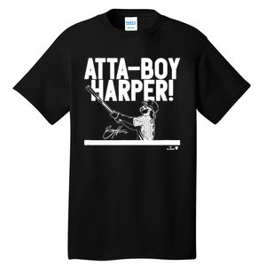 Attaboy Harper Philadelphia Baseball Tall T-Shirt