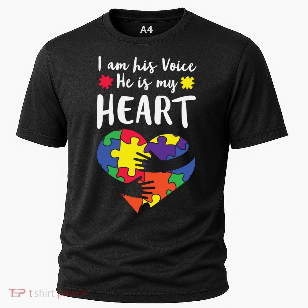 Autism Heart Puzzle Peace Gift For Autism Awareness Performance Shirt