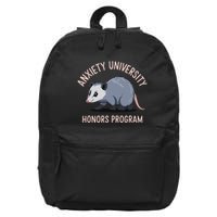 Anxiety Honors Program 16 in Basic Backpack