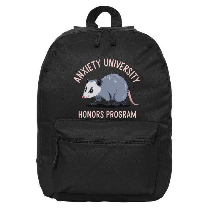 Anxiety Honors Program 16 in Basic Backpack