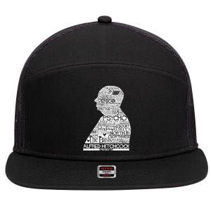 Alfred Hitchcock Presents... 7 Panel Mesh Trucker Snapback Hat