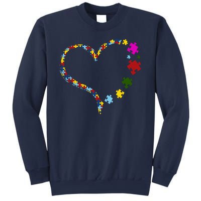 Autism Heart Puzzle Piece Sweatshirt