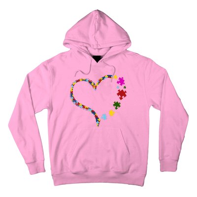 Autism Heart Puzzle Piece Hoodie