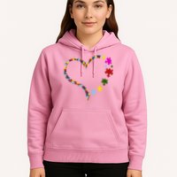 Autism Heart Puzzle Piece Hoodie