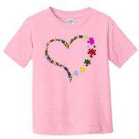 Autism Heart Puzzle Piece Toddler T-Shirt