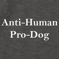 Anti Human Pro Dog Vector Backpack