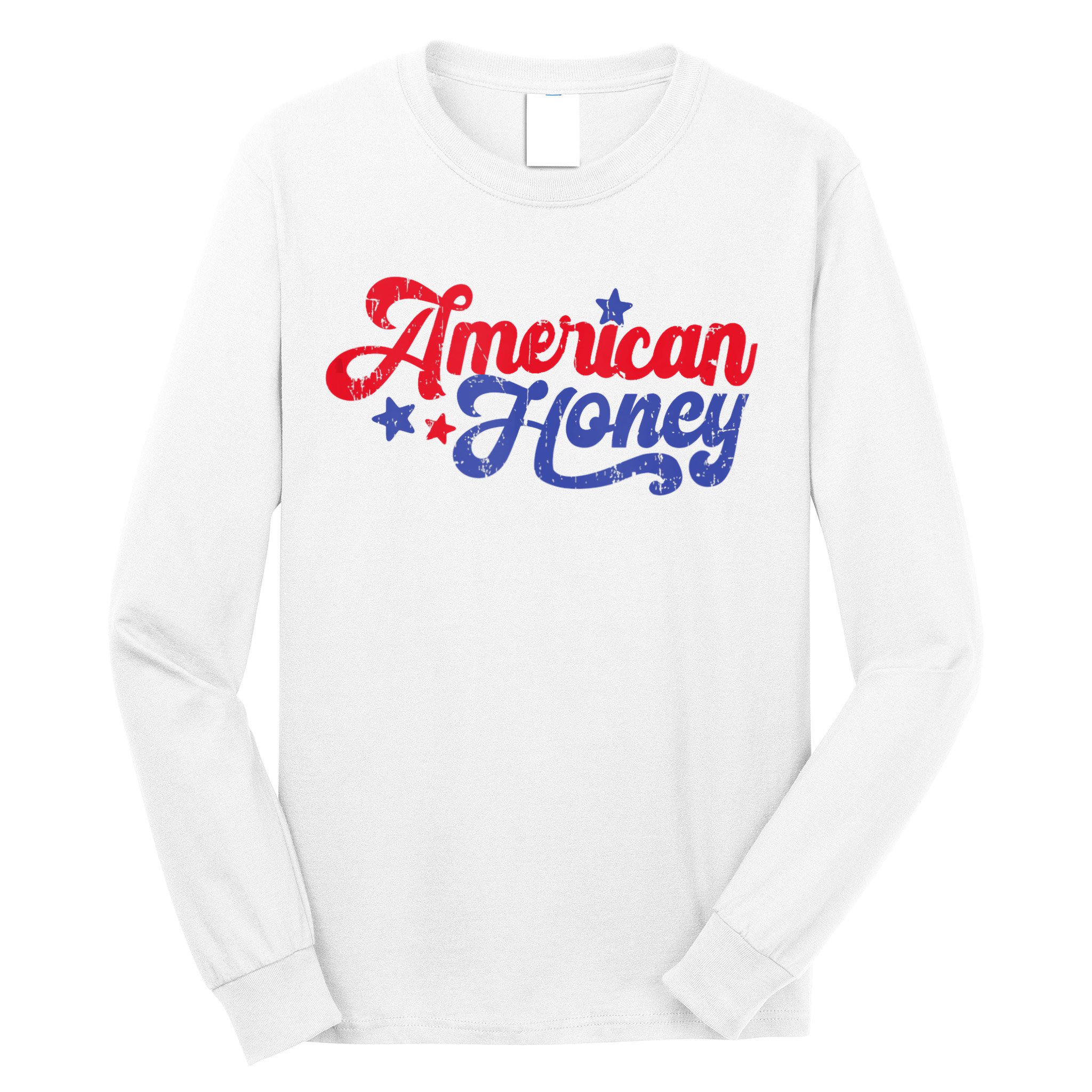 American Honey Patriot Western 4th Of July Independence Long Sleeve Shirt