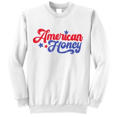 American Honey Patriot Western 4th Of July Independence Sweatshirt