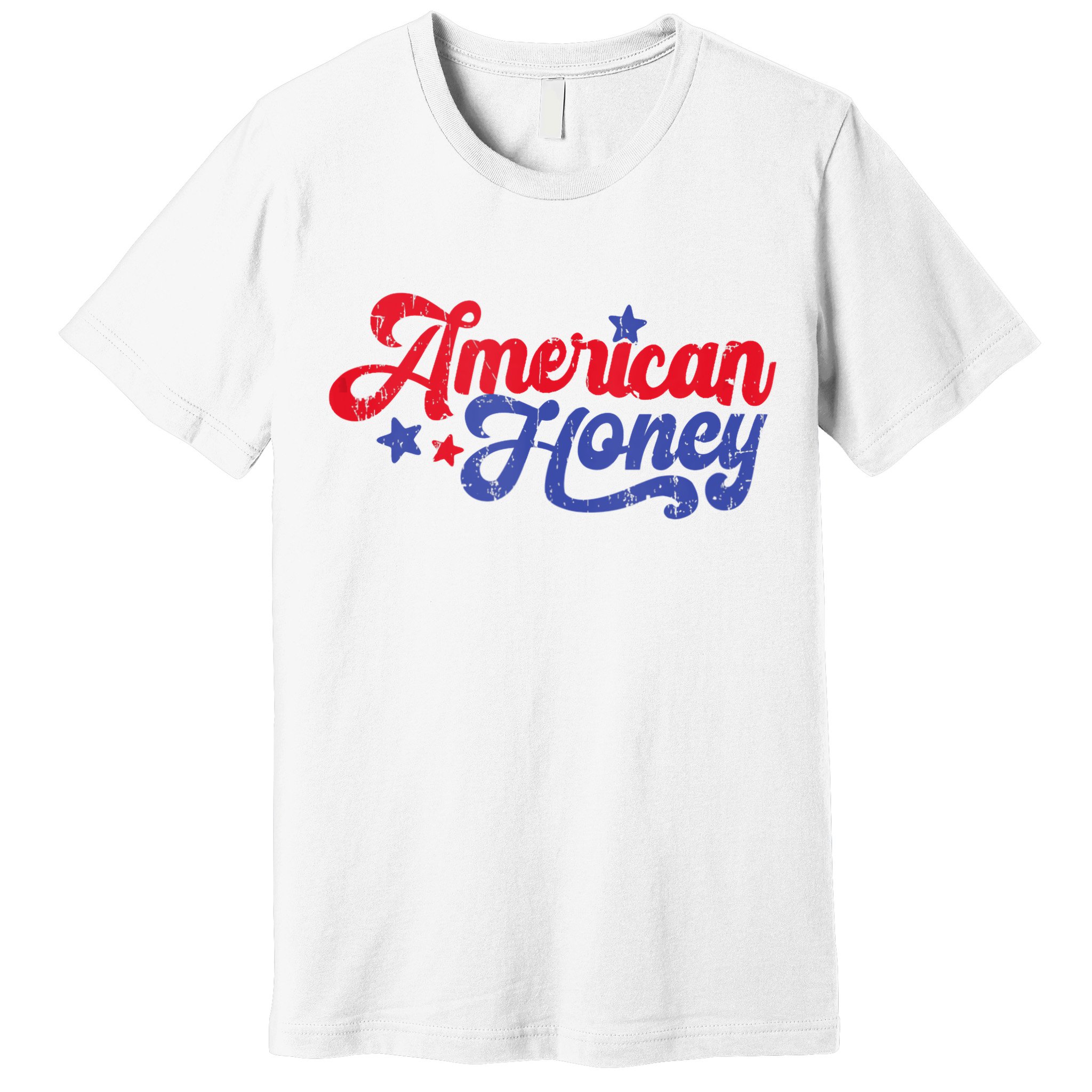 American Honey Patriot Western 4th Of July Independence Premium T-Shirt
