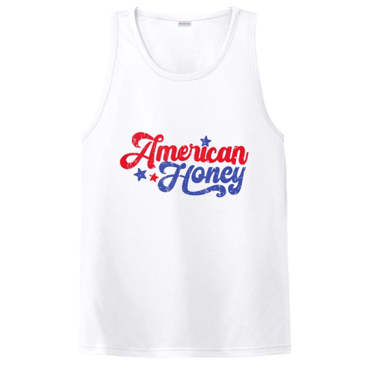 American Honey Patriot Western 4th Of July Independence PosiCharge Competitor Tank