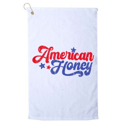 American Honey Patriot Western 4th Of July Independence Golf Towel