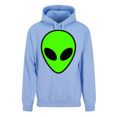 Alien Head Pocket Patch Area 51 Cool Gift Unisex Surf Hoodie