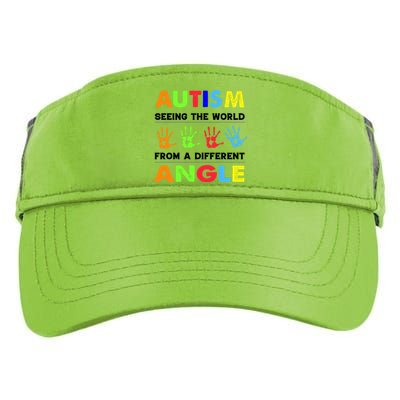 Autism Hand Prints Seeing The World From A Different Angle Adult Drive Performance Visor