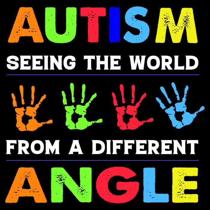 Autism Hand Prints Seeing The World From A Different Angle Impact Tech Backpack