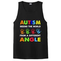 Autism Hand Prints Seeing The World From A Different Angle PosiCharge Competitor Tank