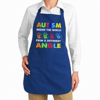 Autism Hand Prints Seeing The World From A Different Angle Apron