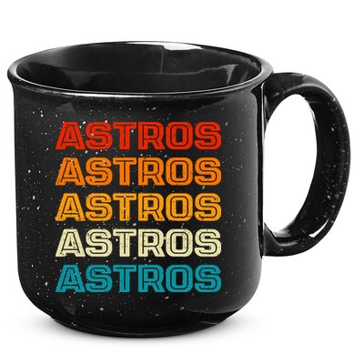 Astros Houston Retro Colorful 15oz Campfire Ceramic Mug