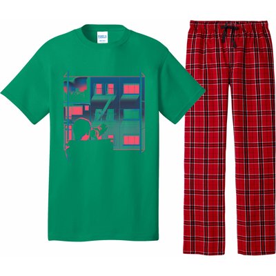 Alfred Hitchcock Rear Window Pajama Set