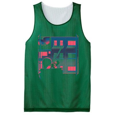 Alfred Hitchcock Rear Window Mesh Reversible Basketball Jersey Tank