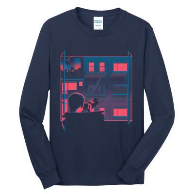 Alfred Hitchcock Rear Window Tall Long Sleeve T-Shirt