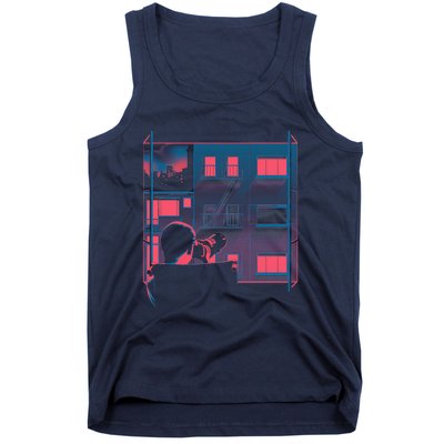 Alfred Hitchcock Rear Window Tank Top