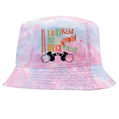 Alfred HitchcockS Rear Window Tie-Dyed Bucket Hat