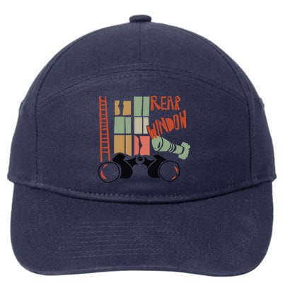 Alfred HitchcockS Rear Window 7-Panel Snapback Hat