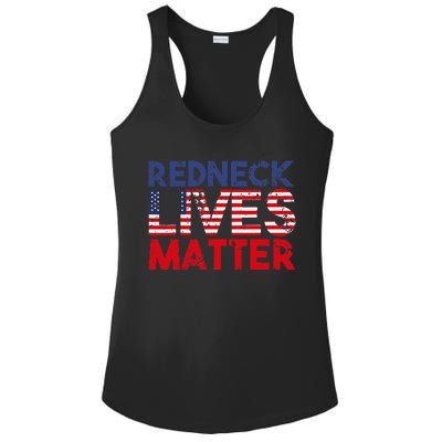 American Holiday Redneck Matter 4th Of July United States Ladies PosiCharge Competitor Racerback Tank