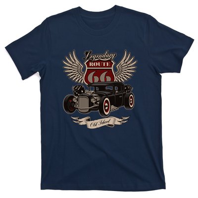 American Hot Rod On Dark T-Shirt