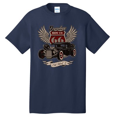 American Hot Rod On Dark Tall T-Shirt