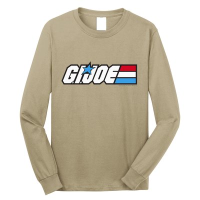 American Hero Red White & Blue Simple Logo Long Sleeve Shirt
