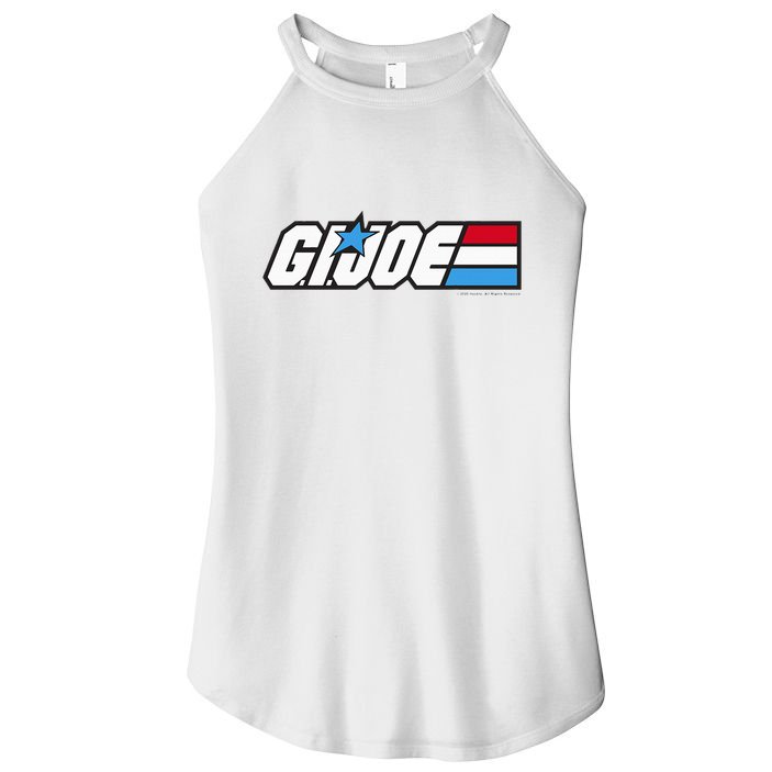 American Hero Red White & Blue Simple Logo Women's Perfect Tri Rocker Tank