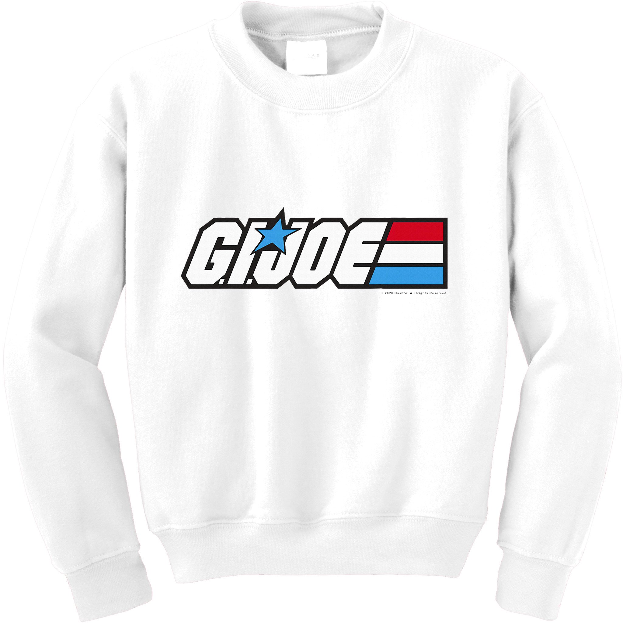 American Hero Red White & Blue Simple Logo Kids Sweatshirt