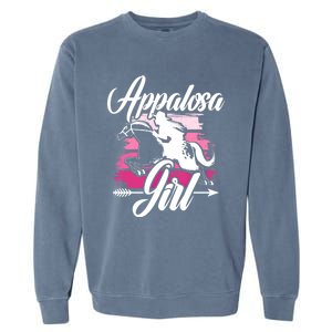 Appaloosa Horse Racing Derby Horse Lovers Jockey Cow Meaningful Gift Garment-Dyed Sweatshirt