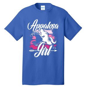 Appaloosa Horse Racing Derby Horse Lovers Jockey Cow Meaningful Gift Tall T-Shirt