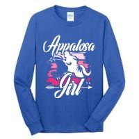 Appaloosa Horse Racing Derby Horse Lovers Jockey Cow Meaningful Gift Tall Long Sleeve T-Shirt