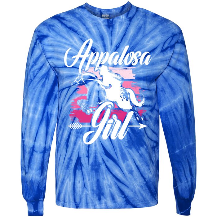 Appaloosa Horse Racing Derby Horse Lovers Jockey Cow Meaningful Gift Tie-Dye Long Sleeve Shirt