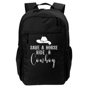 Awesome Horse Rider Save A Horse Ride A Cowboy Daily Commute Backpack