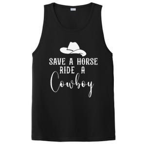 Awesome Horse Rider Save A Horse Ride A Cowboy PosiCharge Competitor Tank