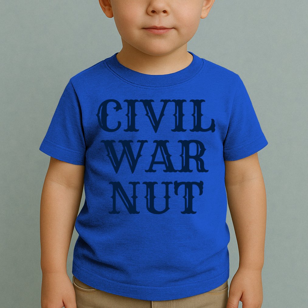 American History Reenactor Us Civil War Nut Gift Toddler T-Shirt