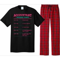 Accountant Hourly Rate CPA Coworker Accounting Colleague Pajama Set