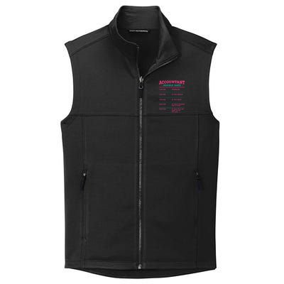 Accountant Hourly Rate CPA Coworker Accounting Colleague Collective Smooth Fleece Vest