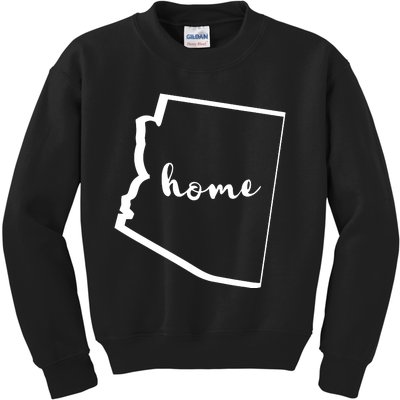 Az Home State Arizona Native Kids Sweatshirt