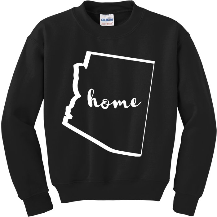 Az Home State Arizona Native Kids Sweatshirt