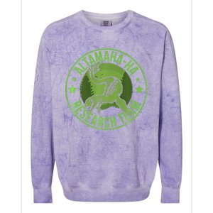 Altamahaha Hide & Seek Research Team Champion Cryptid Colorblast Crewneck Sweatshirt