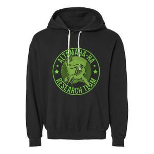 Altamahaha Hide & Seek Research Team Champion Cryptid Garment-Dyed Fleece Hoodie